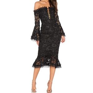 🔥NICHOLAS BOTANICAL COCKTAIL DRESS 🖤💃🏼🖤🔥